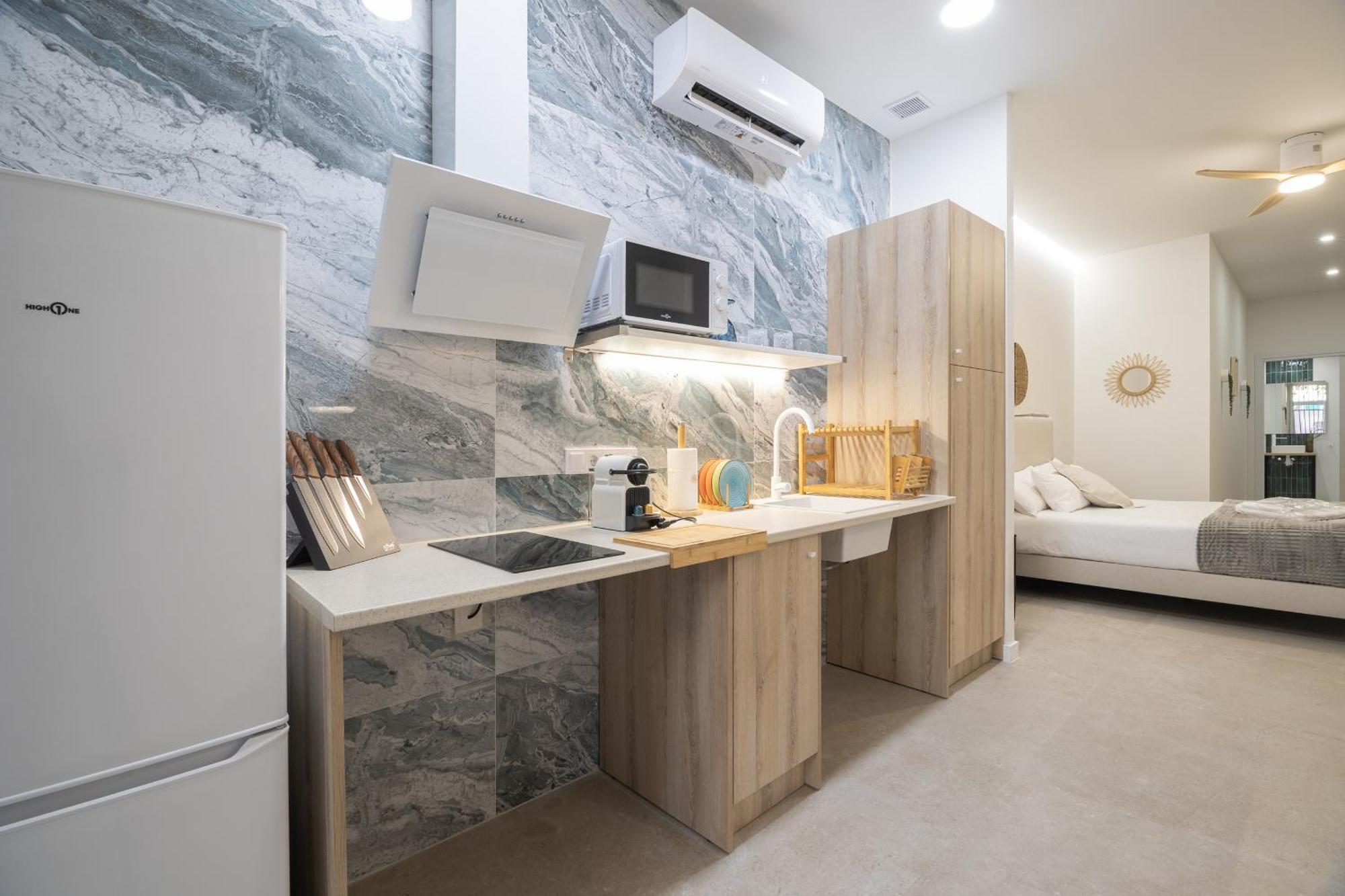 Rmz31 Loft - Espacioso Y Acogedor Estudio Con Terraza En Zona Ayora Valence