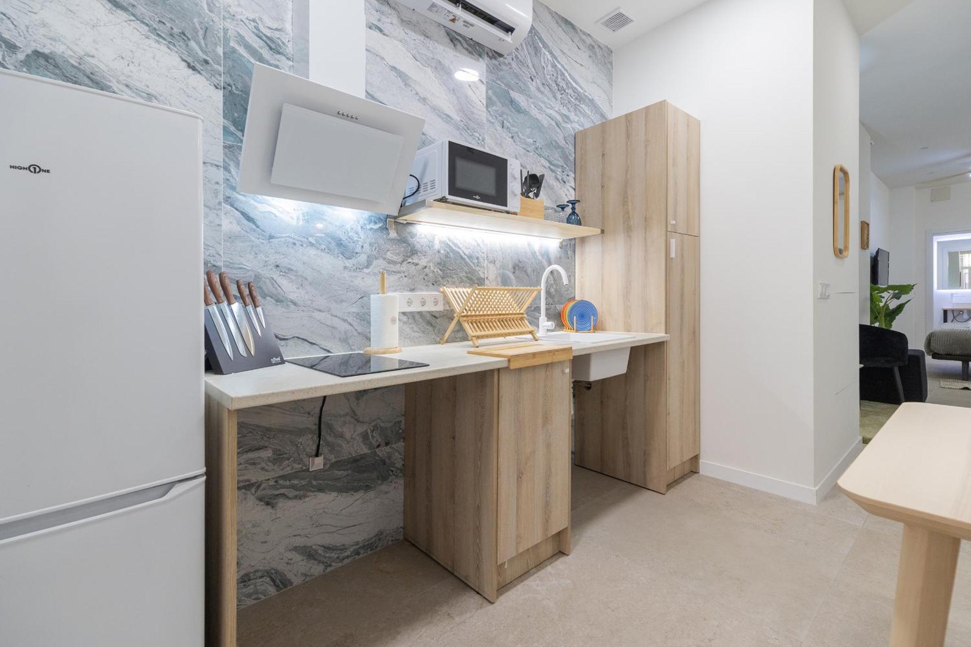 Rmz31 Loft - Espacioso Y Acogedor Estudio Con Terraza En Zona Ayora Appartement Valence